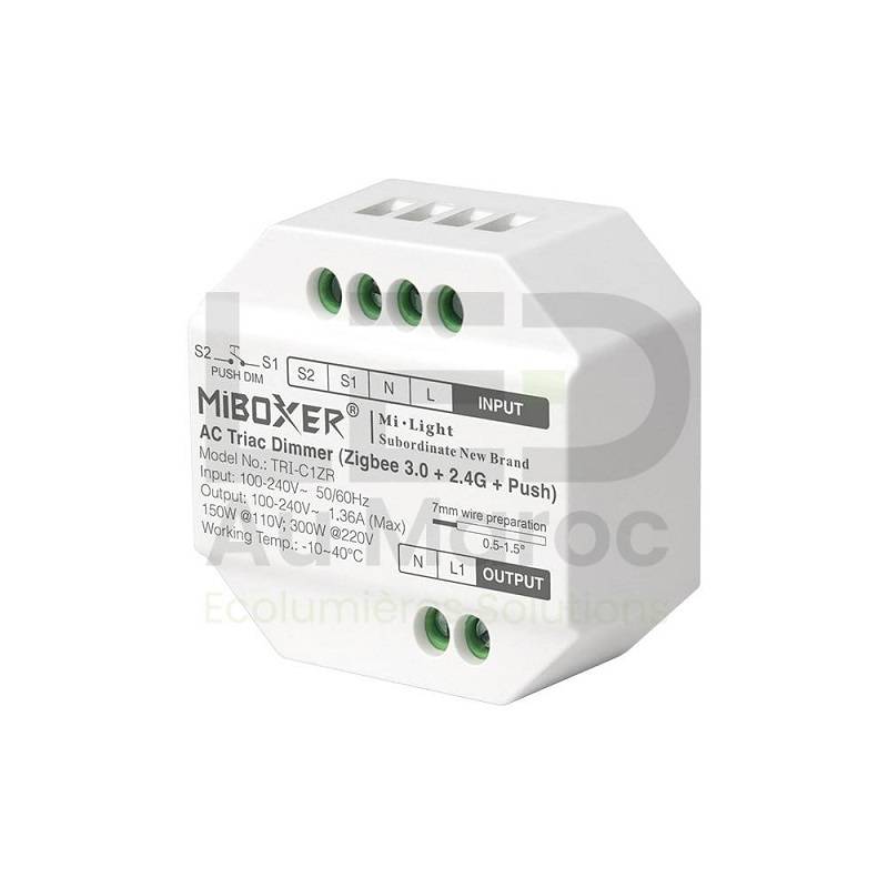TUYA - Micromodule zigbee Variateur 220V (triac) TRIAC Zigbee Tuya